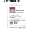 Zertifikat - Qualität und Umwelt